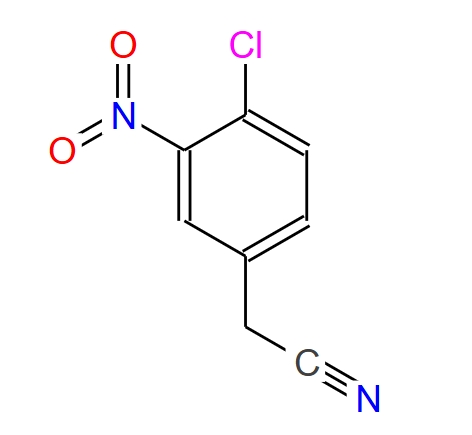 2-(4-氯-3-硝基-苯基)乙烷腈