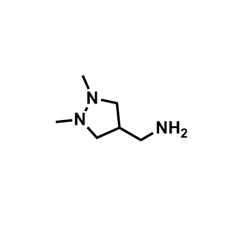 (1,2-二甲基吡唑烷-4-基)甲胺   155429-88-2