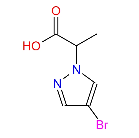 2-(4-溴-1H-吡唑-1-基)丙酸