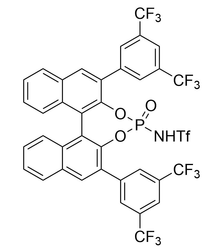 N-[(11BR)-2,6-双[3,5-二三氟甲基苯基]-4-氧-联萘并[2,1-D:1',2'-F][1,3,2]二氧磷杂-4-基]-1,1,1-三氟甲磺酰胺