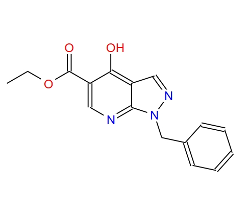 1-苄基-4-羟基-7-氮杂吲唑-5-羧酸乙酯