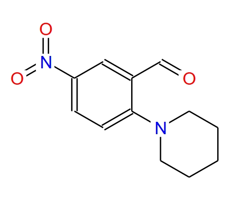 5-硝基-2-哌啶苯甲醛
