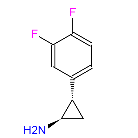 (1R, 2S)-2-(3,4-二氟苯基)环丙胺盐酸盐;替卡格雷中间体;1006614-49-8