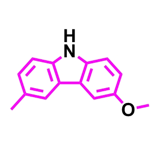 3-甲氧基-6-甲基-9H-咔唑 ；5234-30-0