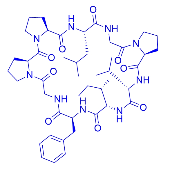 太子参环肽E/158335-66-1/Pseudostellarin E (9CI)