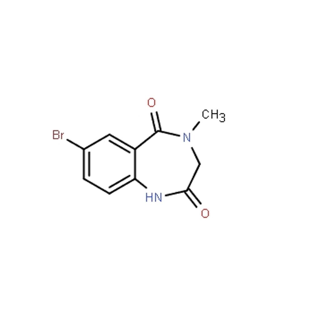 7-溴-4-甲基-3,4-二氢-1H-苯并[E][1,4]二氮杂-2,5-二酮 78756-36-2