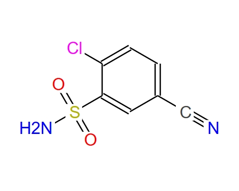 2-氯-5-氰基苯磺酰胺