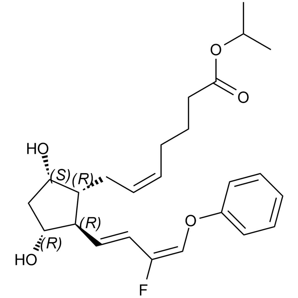 他氟前列腺素单氟杂质13；(Z)-7-[(1R,2R,3R,5S)-2-[(1E，3E)-3-氟-4-苯氧基-1-丁二烯基]-3,5-二羟基环戊基]-5-庚烯酸异丙酯