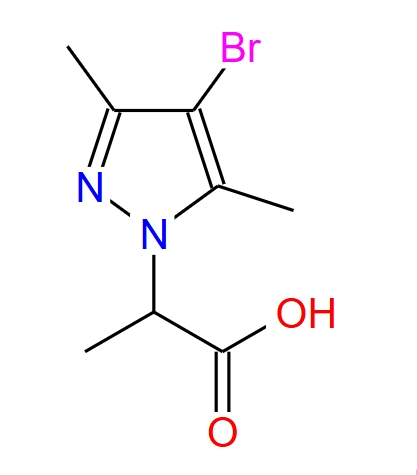 2-(4-溴-3,5-二甲基-1H-吡唑-1-基)丙酸