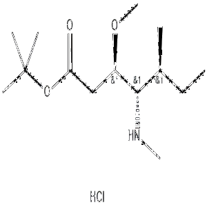 3R,4S,5S)-叔丁基3-甲氧基-5-甲基-4-(甲基氨基)庚酸酯盐酸盐