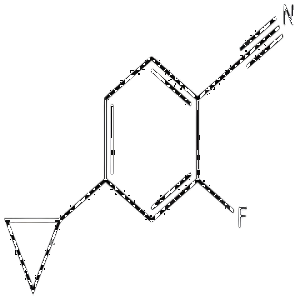 4-环丙基-2-氟苯腈