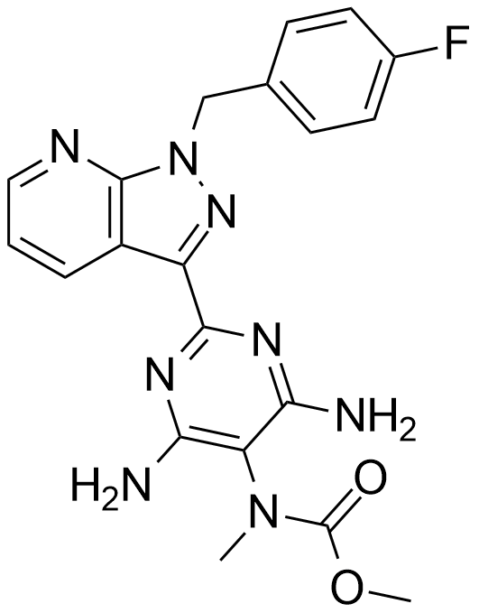 利奥西呱对氟杂质C；4,6-二氨基-2-[1-（4-氟苄基）-1H-吡唑并[3,4-b]吡啶-3-基]-5-嘧啶-N-甲基-氨基甲酸甲酯