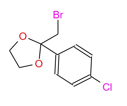 2-溴甲基-2-(4-氯苯基)-1,3-二氧戊环