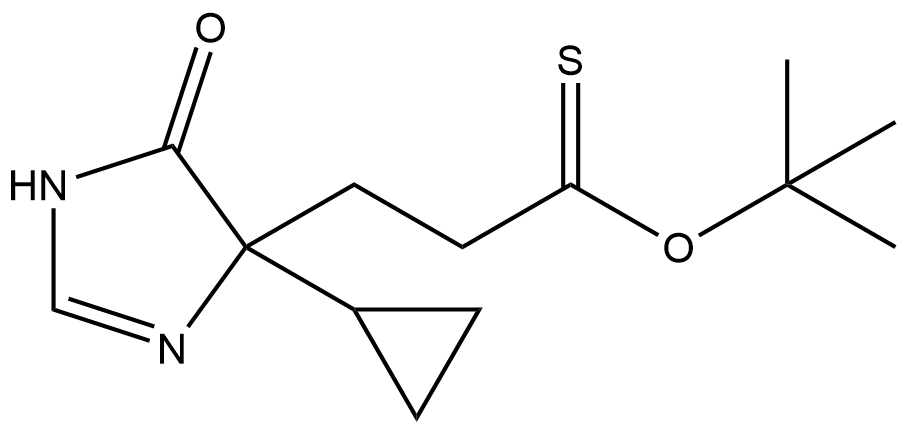 O-(叔丁基)3-(4-环丙基-5-氧代-4,5-二氢-1H-咪唑-4-基)丙硫醇