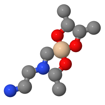 2-氨乙基胺甲基三乙氧基硅烷；41555-92-4