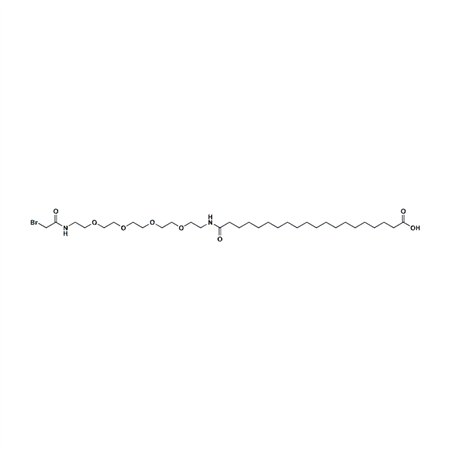 溴乙酰胺-PEG4-酰胺-C18-羧酸