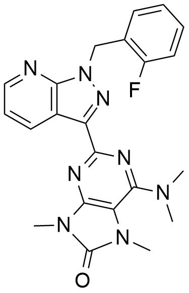 利奥西呱杂质H；2-[1-（2-氟苄基）-1H-吡唑并[3,4-b]吡啶-3-基]-6-二甲氨基-7,9-二甲基-7H-嘌呤-8（9H）-酮