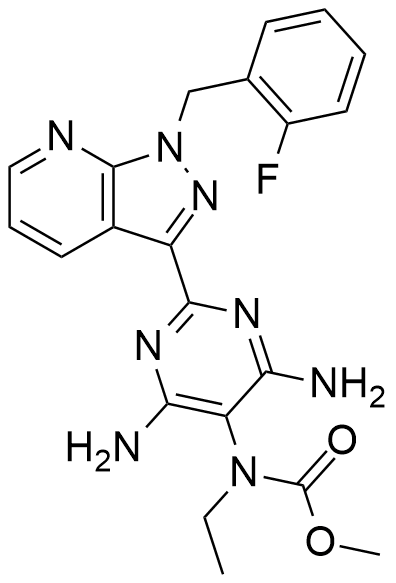 利奥西呱N-乙基杂质；4,6-二氨基-2-[1-（2-氟苄基）-1H-吡唑并[3,4-b]吡啶-3-基]-5-嘧啶-N-乙基-氨基甲酸甲酯