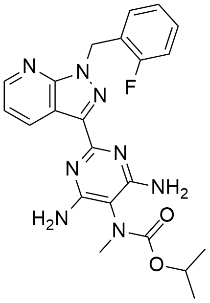 利奥西呱杂质K；4,6-二氨基-2-[1-（2-氟苄基）-1H-吡唑并[3,4-b]吡啶-3-基]-5-嘧啶-N-甲基-氨基甲酸异丙酯