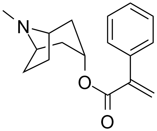 异丙托溴铵杂质G；(1R,3r,5S)-3-（2-苯基丙烯酰氧基）-8-甲基-8-氮杂双环[3.2.1]辛烷