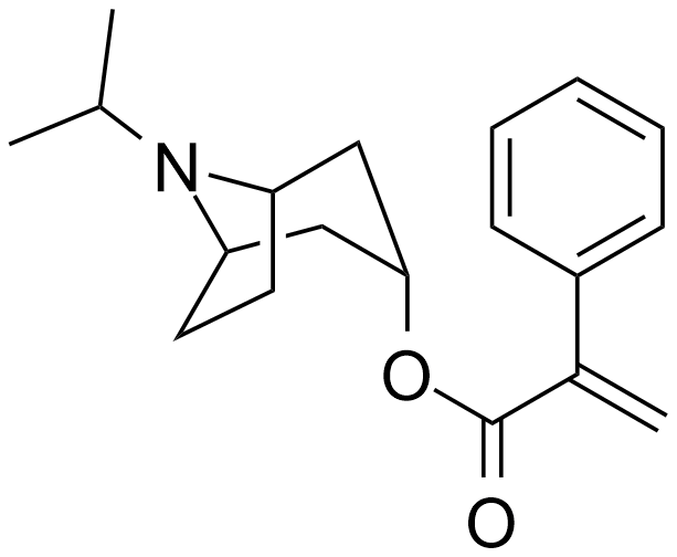 异丙托溴铵杂质H；(1R,3r,5S)-3-（2-苯基丙烯酰氧基）-8-异丙基-8-氮杂双环[3.2.1]辛烷