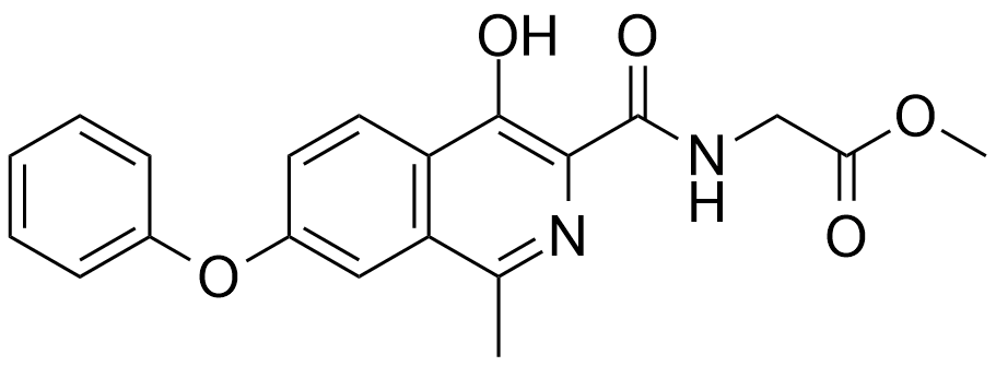 罗沙司他甲酯杂质；[(4-羟基-1-甲基-7-苯氧基异喹啉-3羰基）氨基]乙酸甲酯