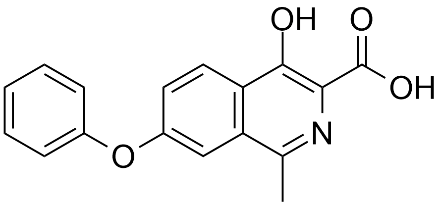 罗沙司他杂质H；4-羟基-1-甲基-7-苯氧基异喹啉-3-羧酸