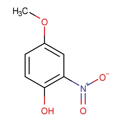 4-甲氧基-2-硝基苯酚；1568-70-3；4-Methoxy-2-nitrophenol