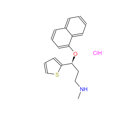 (S)-(+)-N-甲基-3-(1-萘氧基)-3-(2-噻吩)-丙胺