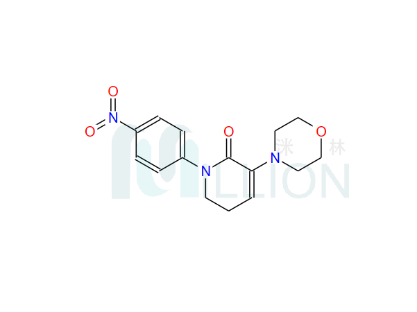 5,6-二氢-3-(4-吗啉基)-1-(4-硝基苯基)-2(1H)-吡啶酮