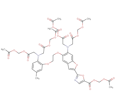 荧光钙探针 Fura 2-AM；108964-32-5；Fura 2-AM