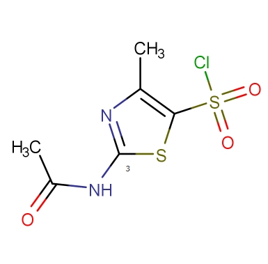 2-乙酰氨基-4-甲基-5-噻唑磺酰氯；69812-29-9；2-Acetamido-4-methylthiazole-5-sulfonyl chloride