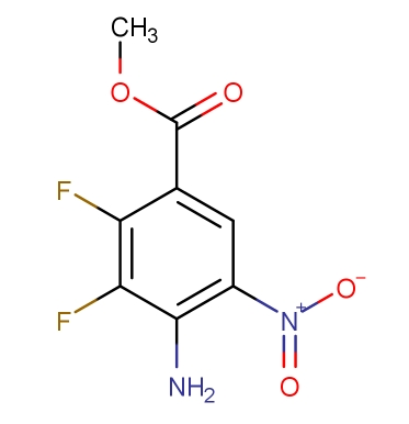 4-氨基-2,3-二氟-5-硝基苯甲酸甲酯；284030-58-6；Methyl 4-amino-2,3-difluoro-5-nitrobenzoate