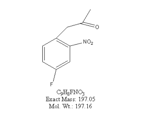 1-(4-fluoro-2-nitrophenyl)propan-2-one