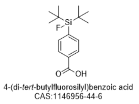 4-(di-tert-butylfluorosilyl)benzoic acid