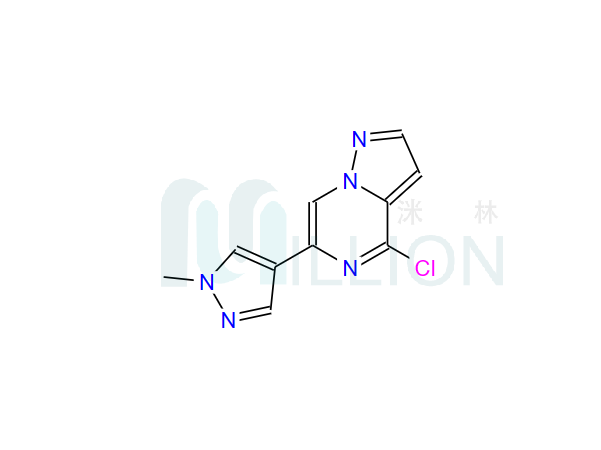 4-氯-6-(1-甲基-1H-吡唑-4-基)吡唑[1,5-A]吡嗪