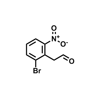 2-(2-溴-6-硝基苯基)乙醛  85355-50-6