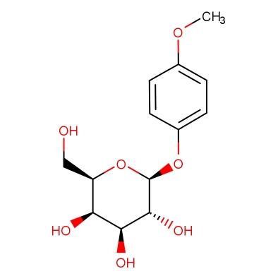 4-甲氧苯基-β-D-吡喃半乳糖苷；3150-20-7