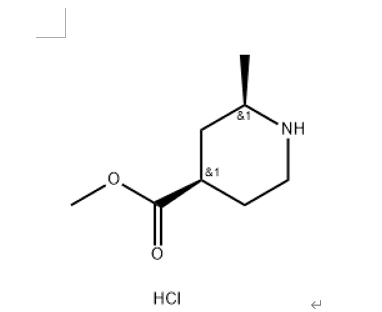 (2R,4R)-甲基2-甲基哌啶-4-羧酸盐酸盐