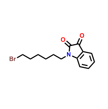 1-（6-溴己基）吲哚-2,3-二酮