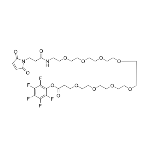 Maleimide-NH-PEG8-CH2CH2COOPFP Ester