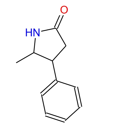 5-甲基-4-苯基吡咯烷酮-2-酮