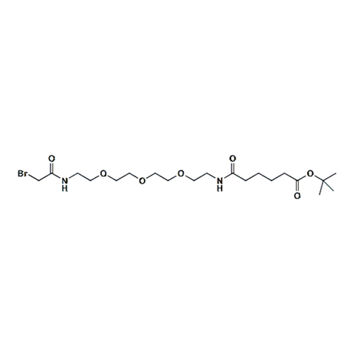 溴乙酰胺-PEG3-酰胺-C4-叔丁酯