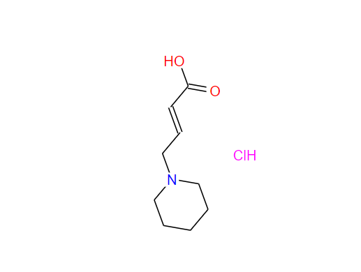 (2E)-4-(1-哌啶基)-2-丁烯酸盐酸盐