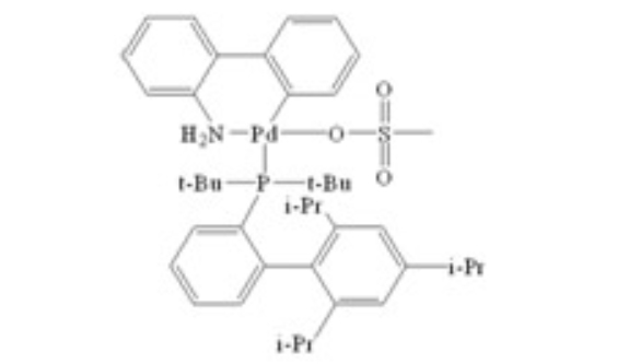 甲烷磺酸(2-二叔丁基膦基-2',4',6'-三异丙基-1,1'-联苯基)(2'-氨基-1,1'-联苯-2-基)钯(II) tBuXPhos Pd G3