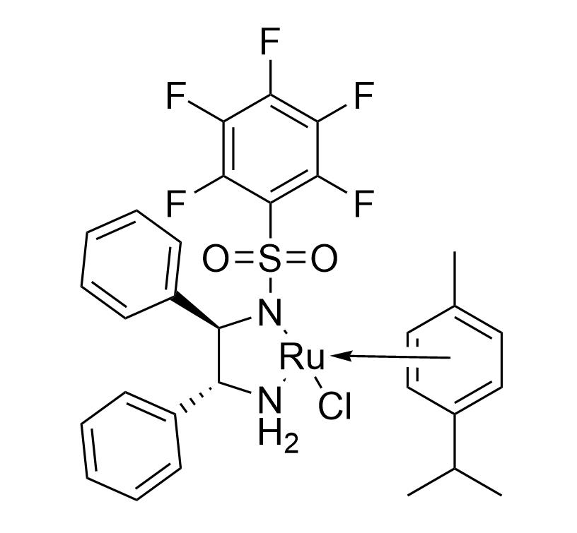 氯{[(1R,2R)-(-)-2 - 氨基- 1,2 -二苯基乙基](五氟苯磺酰)氨基}(对伞花烃)钌(II)