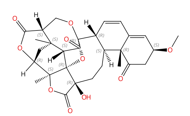 3β-甲氧基-2,3-二氢-4,7-二脱氢酸浆苦素B，1173241-82-1， 3β-Methoxy-2,3-dihydro-4,7- didehydrophysalin B