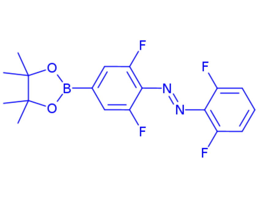 （E） -1-（2,6-二氟-4-（4,4,5,5-四甲基-1,3,2-二氧杂硼烷-2-基）苯基）-2-（2,6-六氟苯基）二氮烯