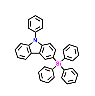 9-苯基-3-（三苯基甲硅烷基）-9H-咔唑