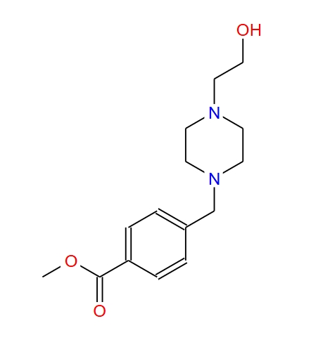 4-[4-(2-羟基乙基)-哌嗪-1-甲基]-苯甲酸甲酯